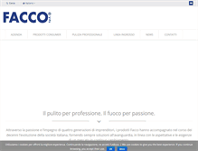 Tablet Screenshot of facco.eu